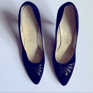 Del Gatto True Vintage 1950’s Velvet Shoes